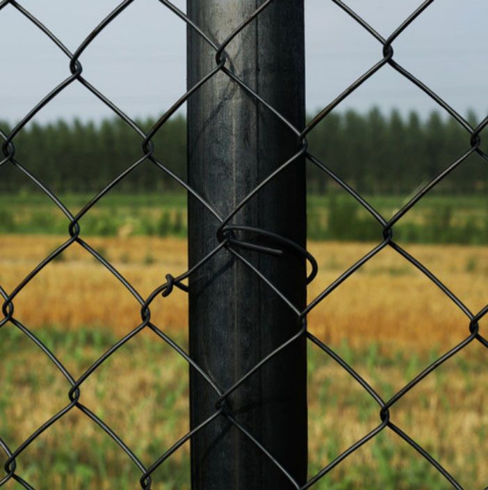 Chain link fence