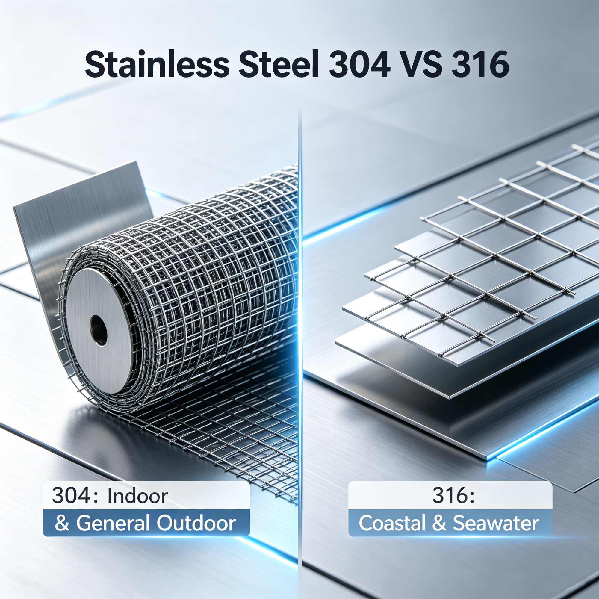 Analysis of Differences Between 304 and 316 Stainless Steel & Their Typical Application Scenarios